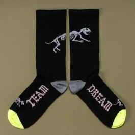 *TEAM DREAM* wool boney socks (black)
