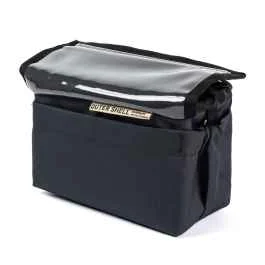 *OUTER SHELL ADVENTURE* drawcord handlebar bag (ecopack graphite)