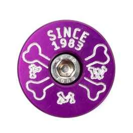 *PARAGON MACHINE WORKS* aluminum top cap (purple)