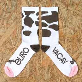 *TEAM DREAM* 3.0 cow socky (brown)