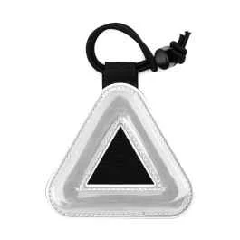 *BLUE LUG* triangle reflector (silver)