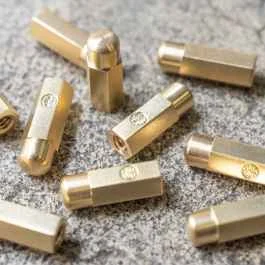 *REW10 WORKS* hex brass valve cap