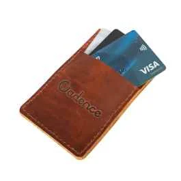 *CADENCE* leather cardcase (brown)