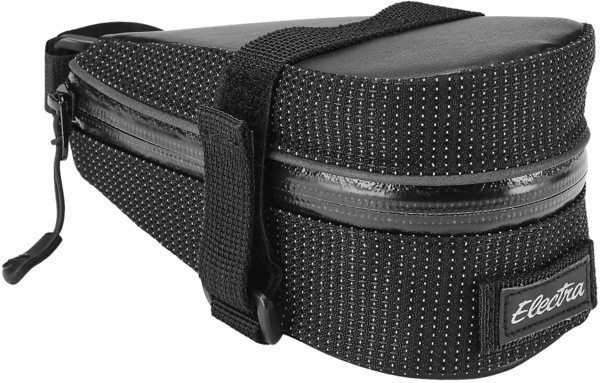 ElectraReflective Charcoal Saddle Bag