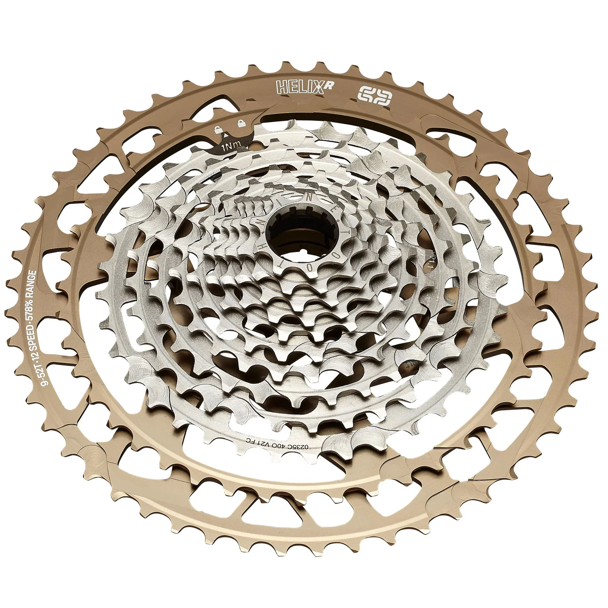 E*thirteen Helix Race Cassette - 12-Speed 9-52t Bronze