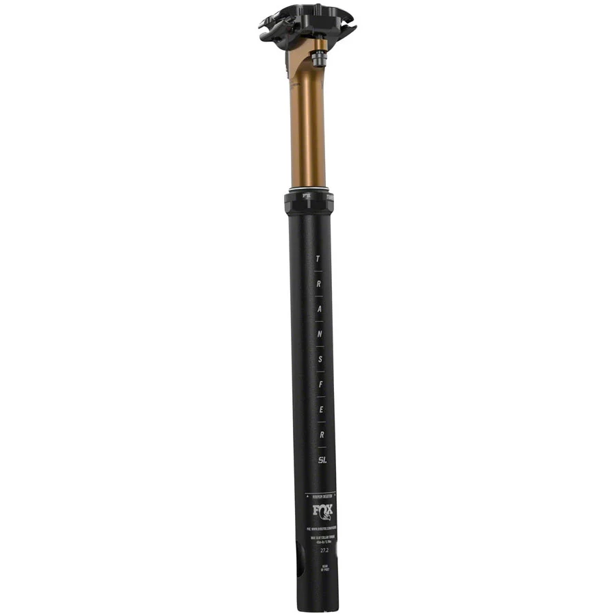 Fox Shox FOX Transfer SL Factory Dropper Seatpost - 30.9mm 100mm Internal Routing Kashima Coat Upper