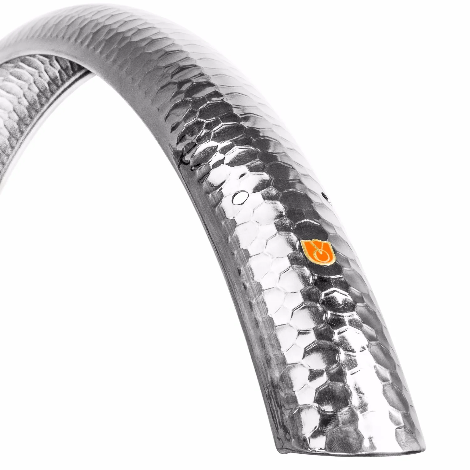 700c Hammered Fenders, 45mm - Silver and Noir