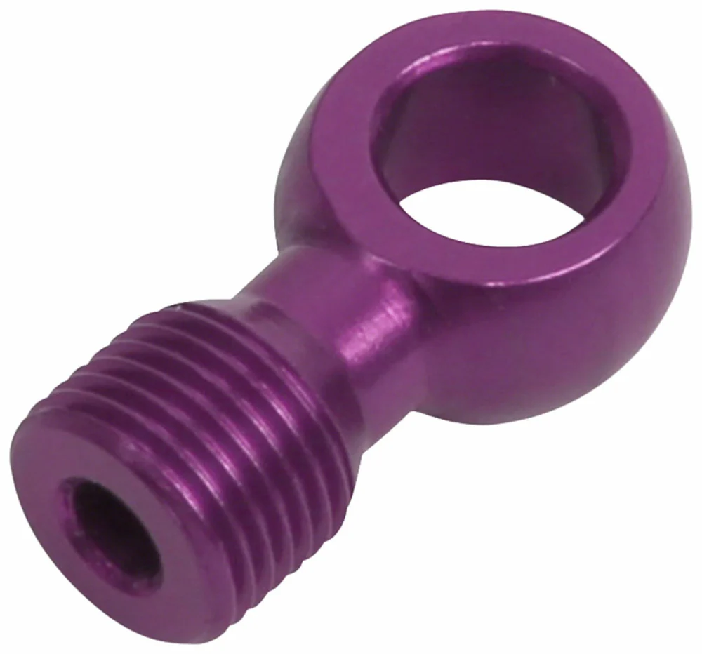 HopeHope 90 Degree Disc Brake Caliper Connector - Purple
