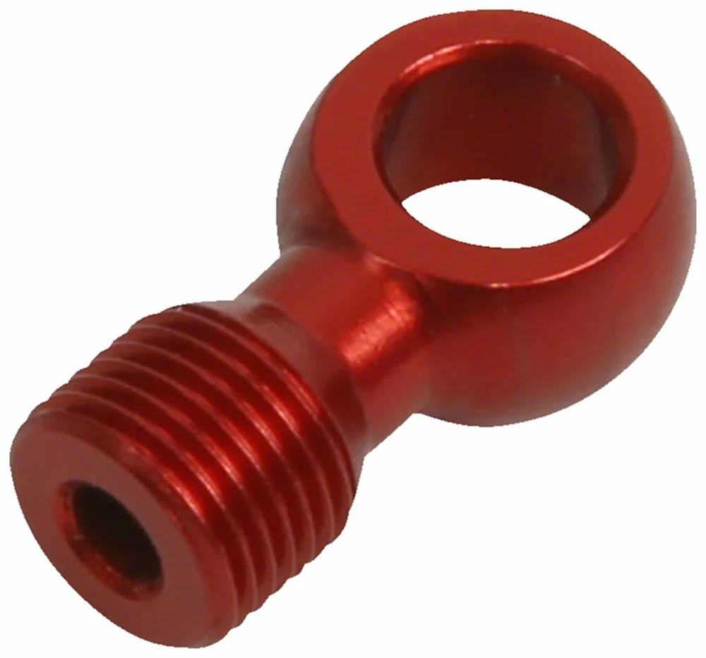 HopeHope 90 Degree Disc Brake Caliper Connector - Red