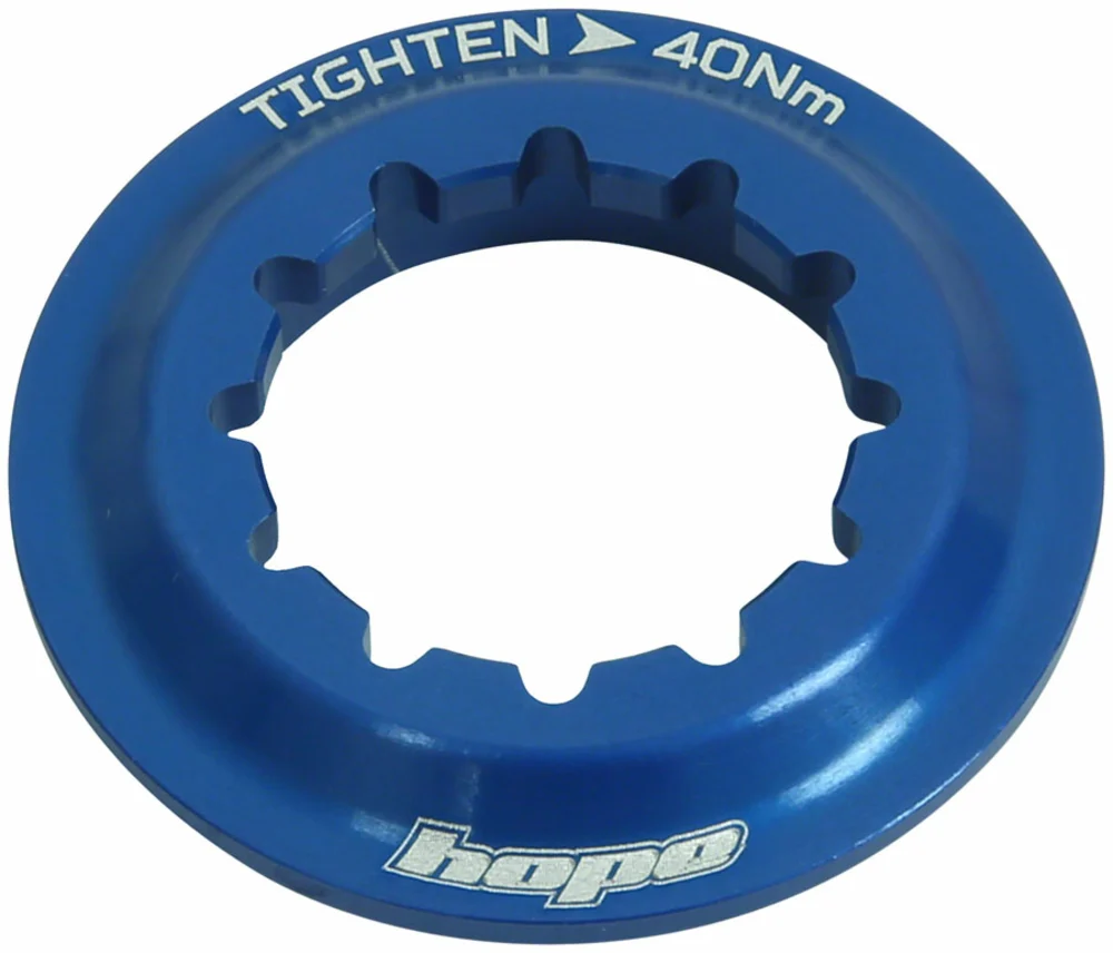 HopeHope Center Lock Disc Lockring - Blue