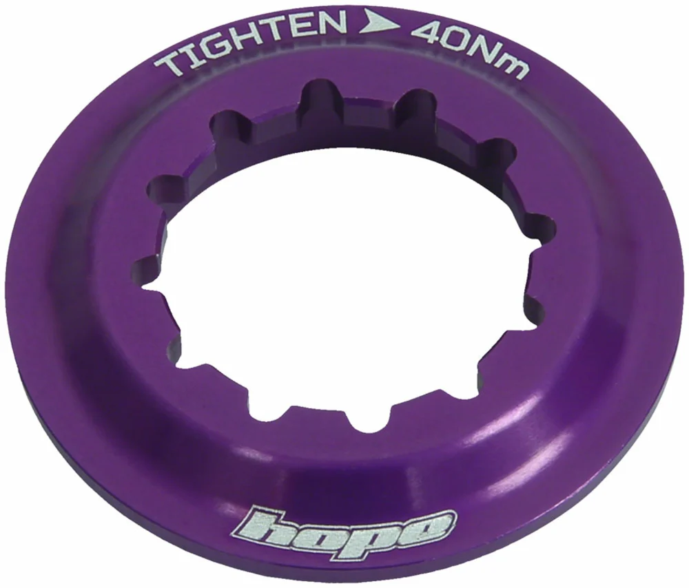 HopeHope Center Lock Disc Lockring - Purple