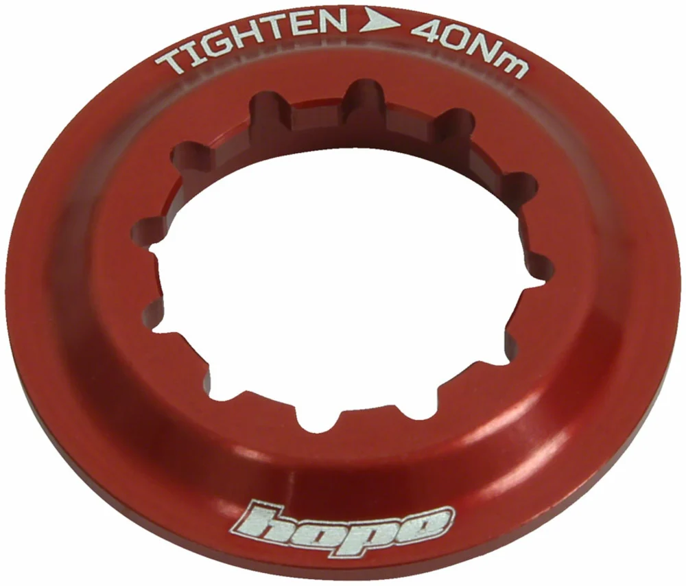 HopeHope Center Lock Disc Lockring - Red