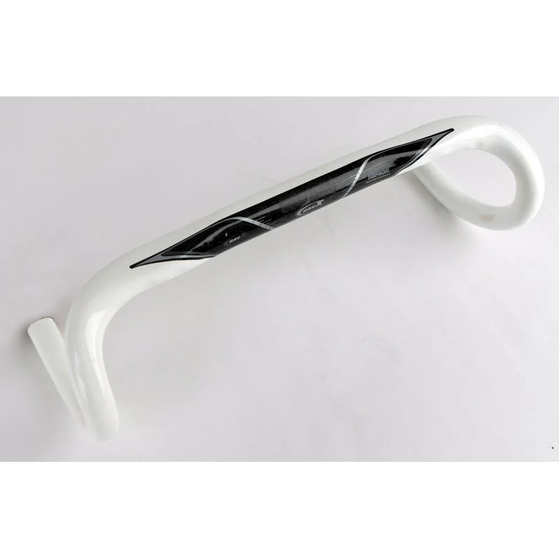 RavX Hemion Carbon Fiber Road Drop Handlebar 31.8 42cm // White