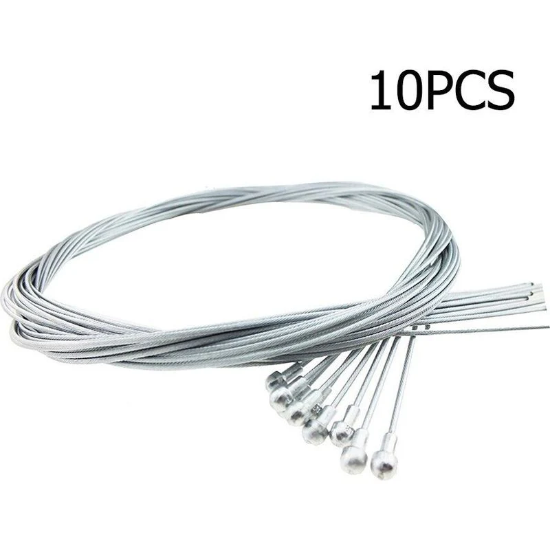 10 x Genuine Shimano Stainless Steel Road Brake Cables 1.6 x 1600 Front or Rear