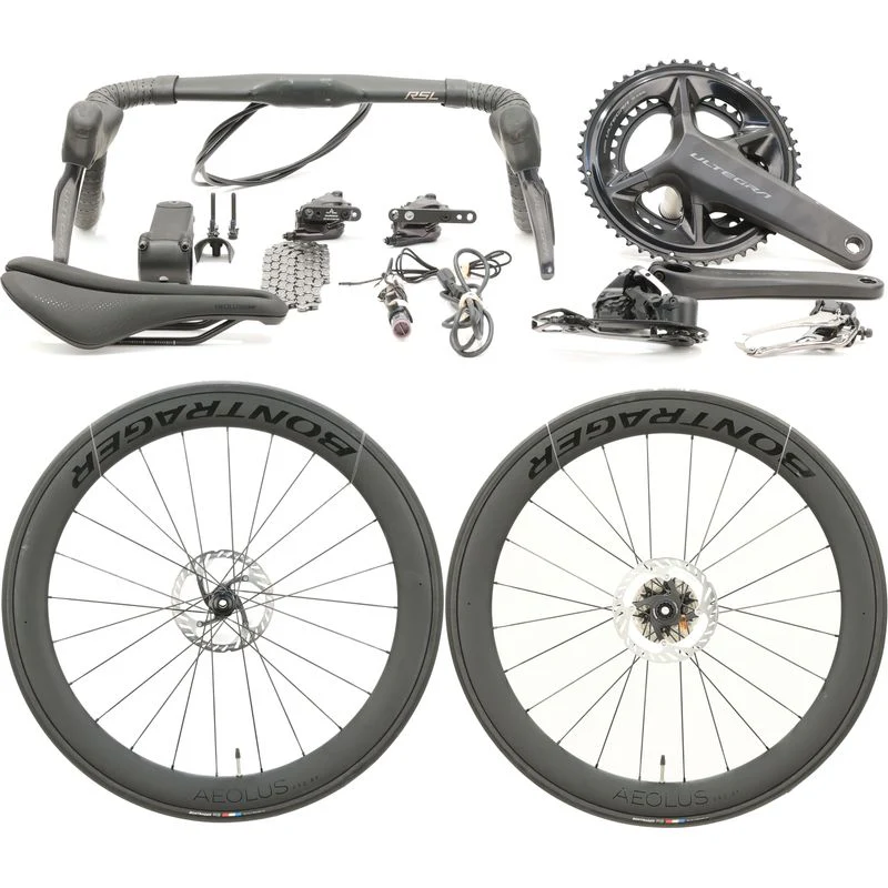 Shimano Ultegra R8170 Di2 Build Kit, Aeolus Pro 51 Wheels, Carbon Bars, Disc