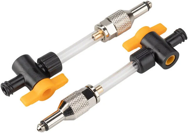 JagwireElite DOT Bleed Kit Adapters with 1/4 Turn Valves