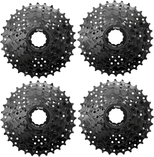 KMCREACT 8-Speed HG Cassette 4-Pack