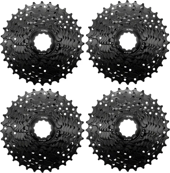 KMCREACT 9-Speed HG Cassette - 4-Pack