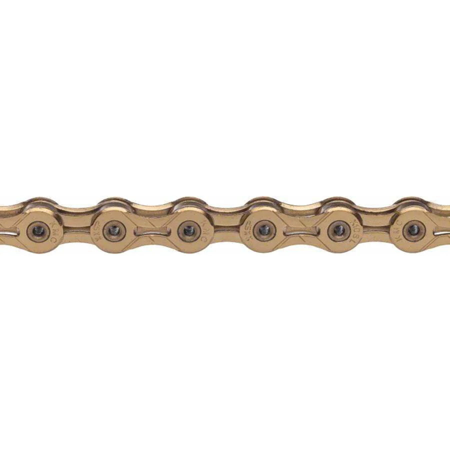 KMC X10SL Chain - 10-Speed, 116 Links, Gold