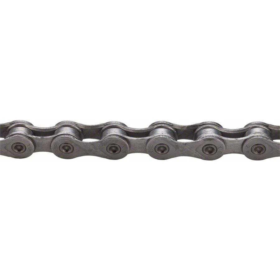 KMC X8 EPT 6, 7, 8-Speed Bike Chain, 116 Links, Gray