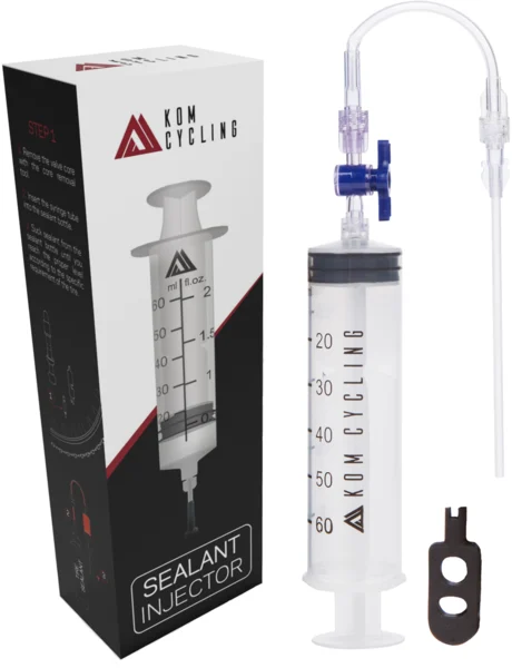 KOM CyclingSealant Injector with Plastic Valve Core Tool