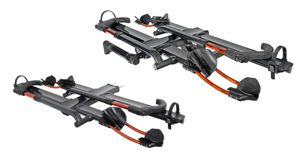 Kuat NV 2.0 4 Bike Hitch Rack for 2" Receiver Metallic Gray and Orange