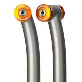 *BINGHAM BUILT* titanium layback seatpost (orange)