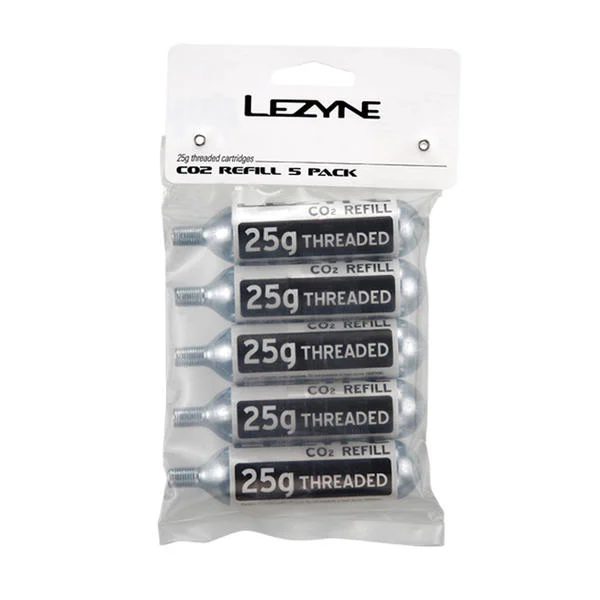 Lezyne25g CO2 Cartridges (5-pack)