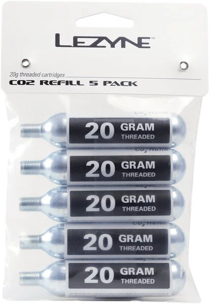 Lezyne20G CO2 Cartridge - 5 Pack