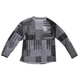 *MASH* dither camo long sleeve riding shirt