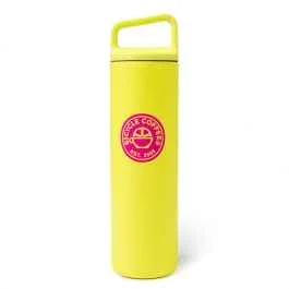*BICYCLE COFFEE* wide mouth 20oz (yellow)