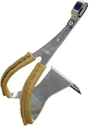 MKSSteel Toe Clips w/Leather