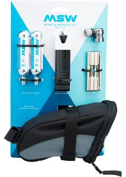 MSWRide and Repair Kit with Seatbag and CO2