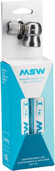 MSWWindstream Kit with two 20g CO2 Cartridges