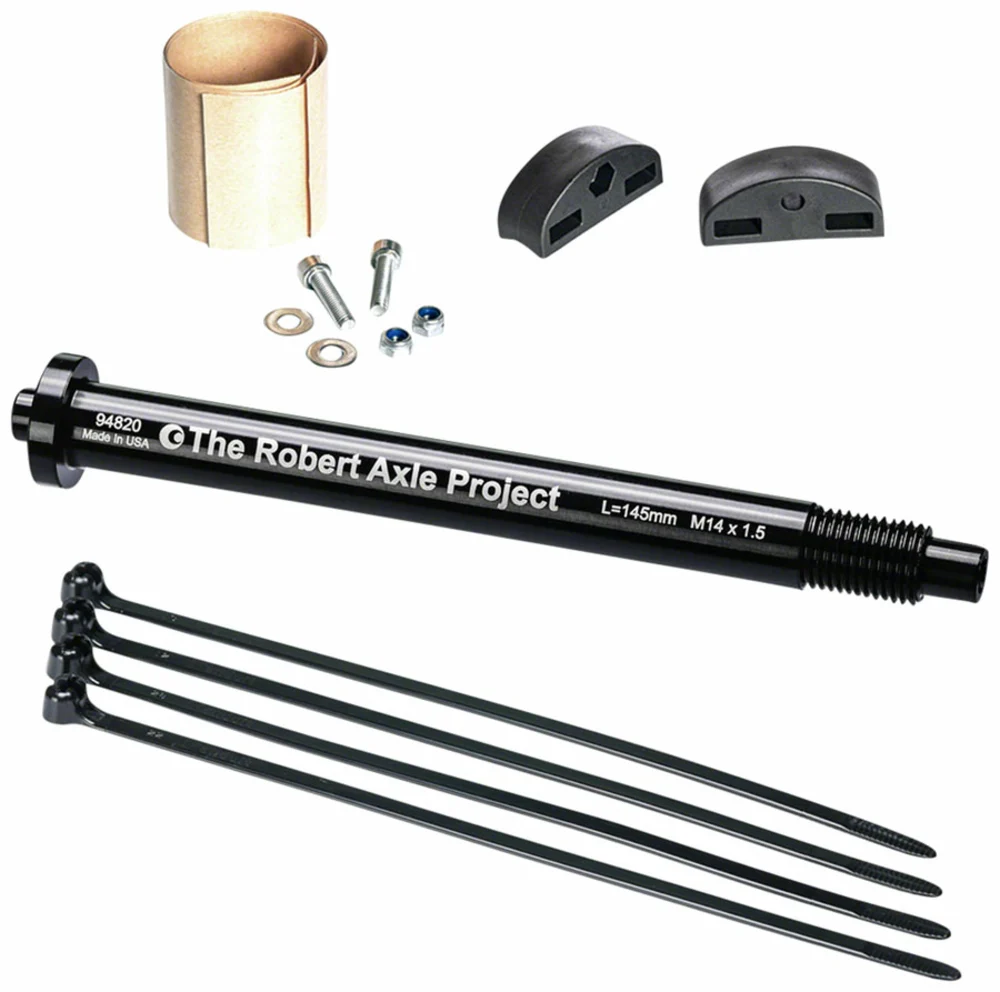 Old Man Mountain15mm Thru Axle Fit Kit Front M15 x 1.5 148mm Length