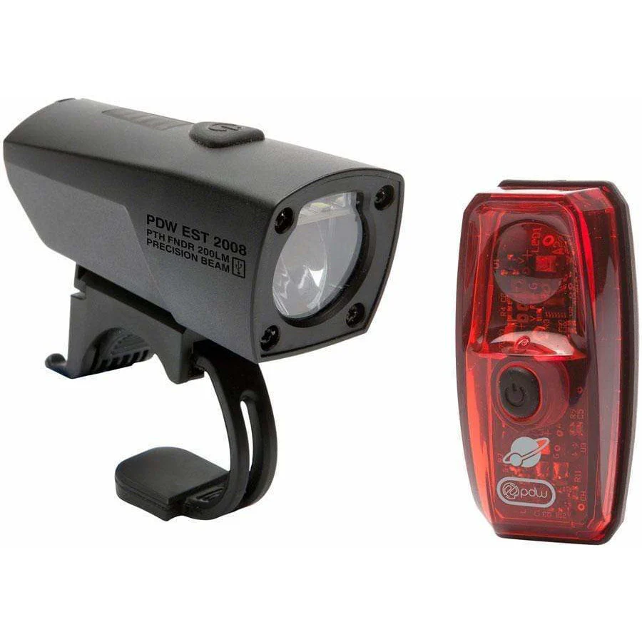 PDW Portland Design Works Pathfinder Headlight and Io Taillight Set