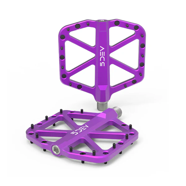 5DEV All Around Flat Pedals, Purple