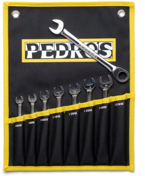 Pedro'sRatcheting Combo Wrench Set