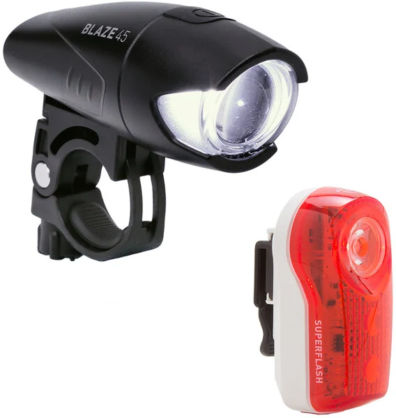 Planet BikeSuperflash/Blaze 1/2W Combo Light Set