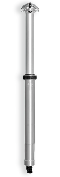 PNW Components Loam Dropper Post, Gen 2, 31.6mm, Silver