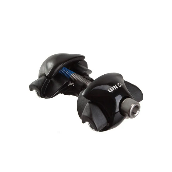 Ritchey WCS 1-Bolt Seatpost Saddle Rail Clamp - Complete Set For Alloy Posts 7 x 7mm Rails BLK