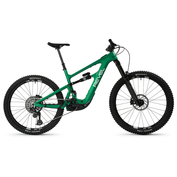 Revel ReRun Complete E-Bike w/ Treeline SRAM Eagle 90 T-Type Kit, Green
