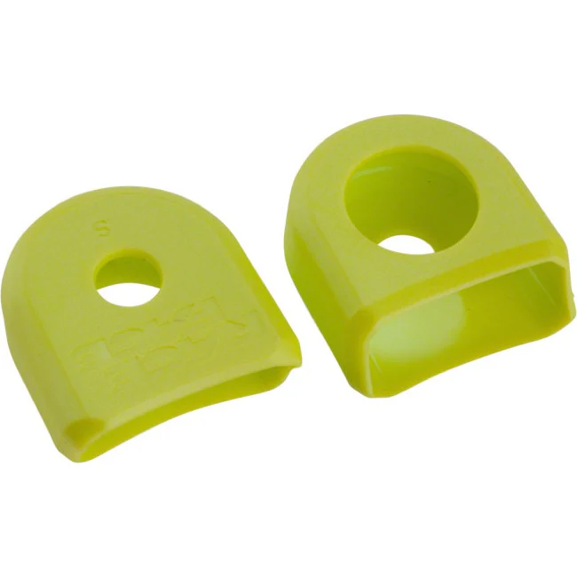 Race Face Crank Boots - For Alloy Cranks Green 2-Pack
