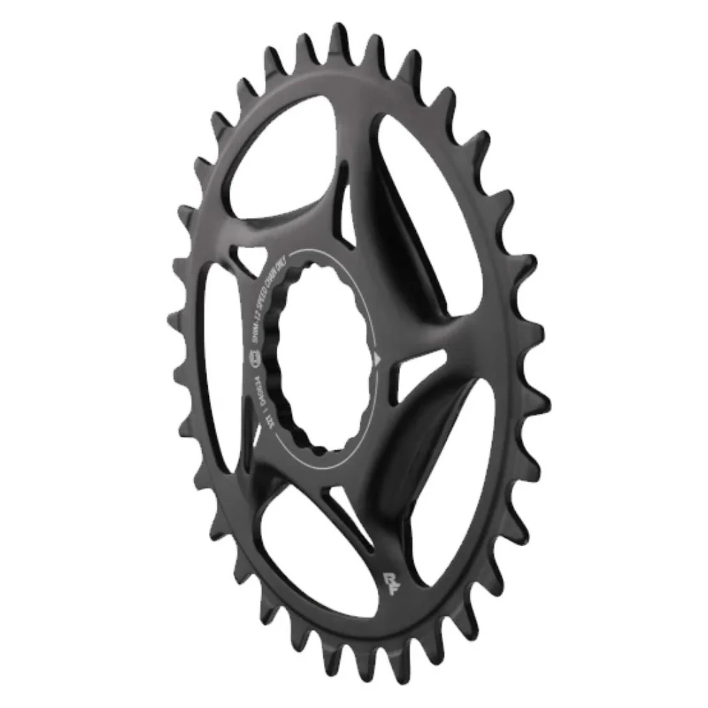Race Face Narrow Wide Direct Mount CINCH Steel Chainring - Shimano 12-Speed requires Hyperglide+ compatible chain 30t BLK