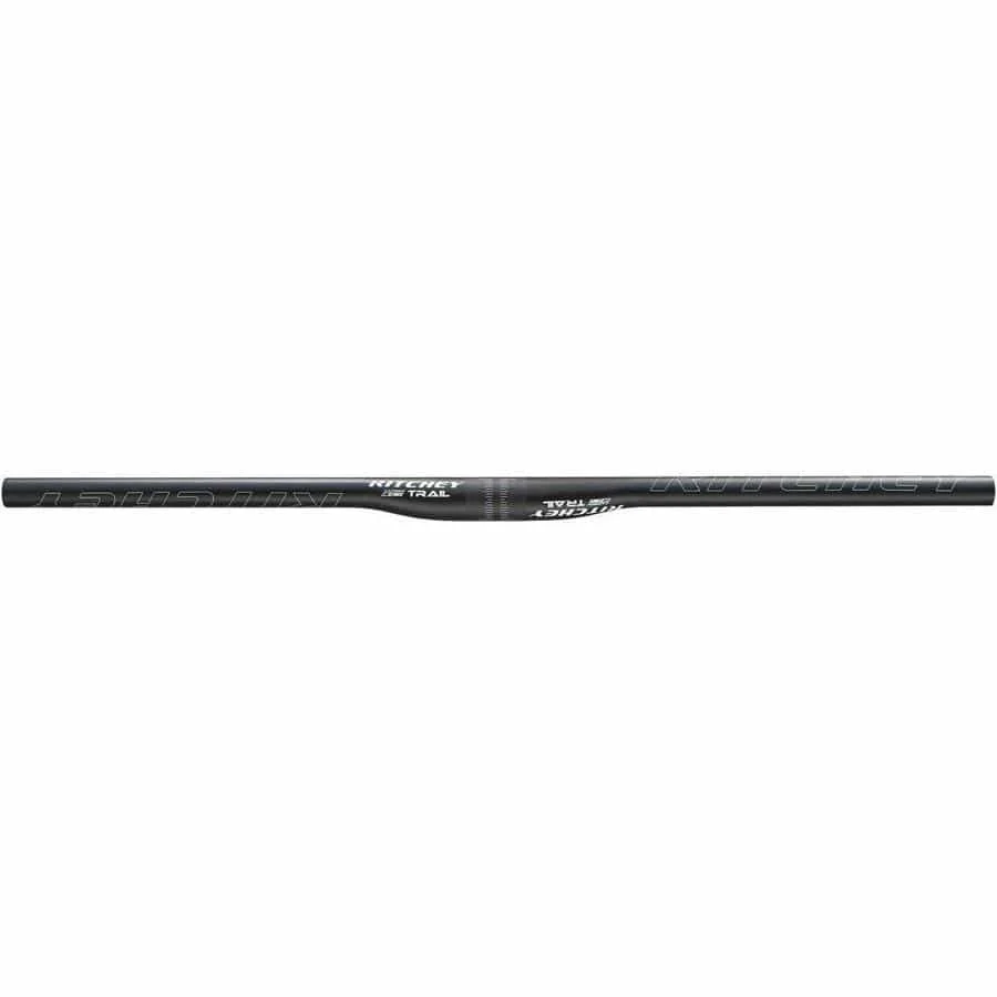 Ritchey WCS Carbon Trail Flat Handlebar - Carbon 740mm +/- 5mm Rise 31.8mm 9 Deg UD Carbon