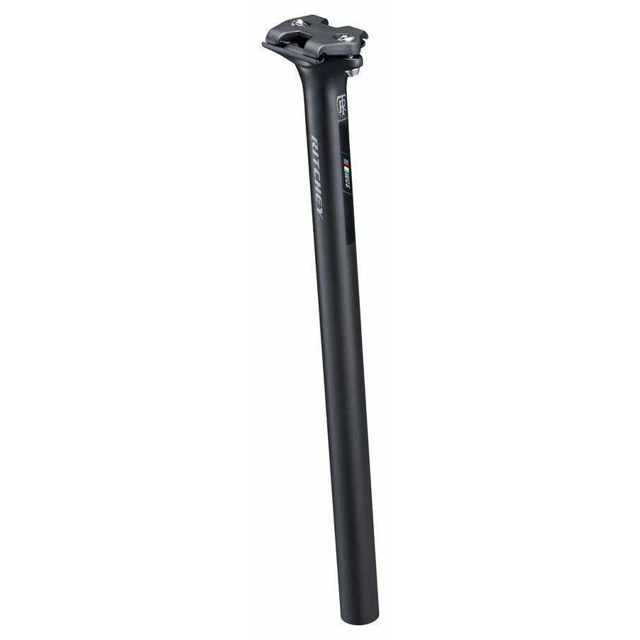 Ritchey WCS Zero Carbon Seatpost: 27.2 400mm Zero Offset Black