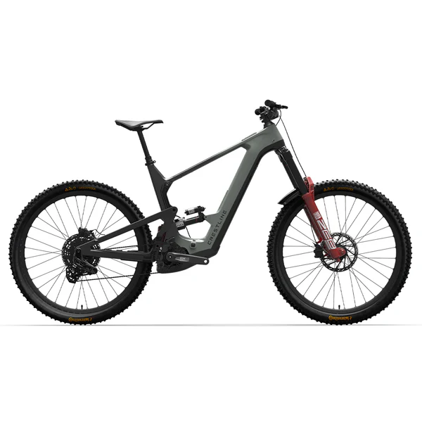 Crestline S 180 Classic Edition 2025 - Bosch Motor, 600WH Battery - Gray/Black