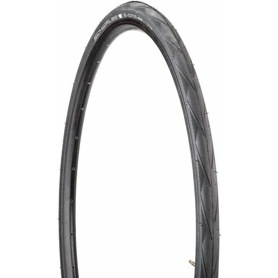 Schwalbe E-One Tire - 700 x 28 Clincher Folding BLK Evolution V-Guard Addix Race E50