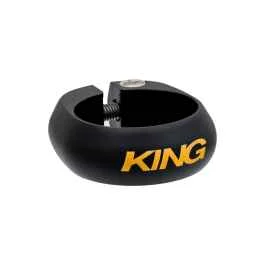 *CHRIS KING* seatpost collar (two tone black gold)
