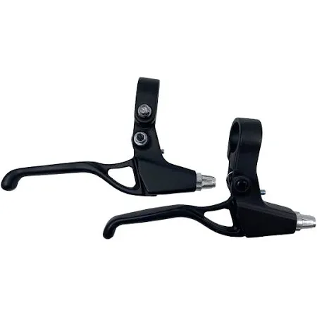 PAIR / Promax BL-82 Hybrid MTB Bicycle Bike Levers, Canti Brake, 3-Finger, Black